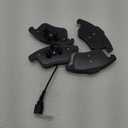 BOSCH BE1309H Blue Semi-Metallic Disc Brake Pad Set With Hardware - Compatible With Select Mini Cooper; REAR