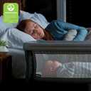 Chicco LullaGo Anywhere Portable Bassinet, Lightweight, Space-Saving with Waterproof Mattress and Fitted Sheet, Travel-Friendly, Includes Carry Bag | Sandstone/Grey, 1 Count