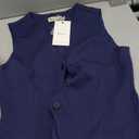 ELLEVEN High Stretchy Vest Tops for Women, Knit V-Neck Sleeveless Button Down Vest Business Casual Outfits