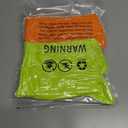 2 x Women's Neon Scrunch Crew Socks 80s 90s Retro 3-Pack Cotton Stacked Boot Calf Cozy Ribbed Slouchy Socks Size 5-10 (1-white/Neon Green/Neon Orange)