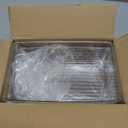 2 Pack Sauce Packet Organizer, Storage Box for Ketchup Packets, Hot Sauce Packets, and Condiment Packets, Made of Clear Plastic, Suitable for Kitchen Storage, Refrigerator Storage, One Lid Included