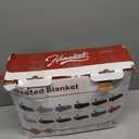 Homemate Electric Heated Blanket Twin Size - 62"x84" Heating Blanket Twin Size 1/2/4/6/8 Hours Auto-Off 10 Heat Level Over-Heat Protection Flannel Sherpa ETL Certification (01 - Light Grey)