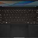 ASUS Vivobook S 14 OLED Slim Laptop, AMD Ryzen AI 9 365(10 Cores), 24GB, 512GB SSD, Customizable RGB Keyboard, Neutral Black, M5406WA-DS76