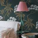 2 x CiCiwind Peel and Stick Wallpaper 16"78.7" Brown and Green Contact Wallpaper Vintage Green Removable Self-Adhesive Plant Leaves Wall Paper for Walls Covering Bedroom Bathroom