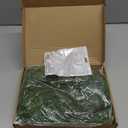 4 ft Christmas Mirror Garland with Light Artificial Norfolk Pine Cypress Garland Realistic Norfolk Pine Christmas Decoration for Xmas Mirror Fireplace Mantle Wall Table Stairs Indoor Decor