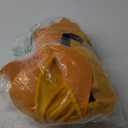 MIDOG Dog Cone Collar for Large Medium Dogs, Soft Inflatable Dog Cone Alternative After Surgery, Adjustable Protective Recovery Cone - Alternative E Collar Does Not Block Vision (Lion,L+)