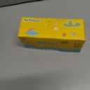 Kids Sunglasses TPEE Unbreakable Frame Polarized Sports Glasses with Adjustable Strap For Boys Girls Age 5-12 (Green Pink Frame/Grey Lens)