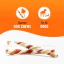 Good n Fun Triple Flavor Twists for All Dogs, 70 Count, Treat Your Dog to Long-Lasting Chews Made with Beef Hide, Pork Hide and Chicken (EXP 04/29/26)