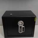 Fireproof Safe Box 2.2 Cu Ft, Steel Security with Digital Electronic Keypad, Safety Lock Box, Sensor Light, Removable Shelf, Home Safe for Valuables Documents Money Jewelry Guns