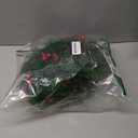 4-Piece Faux Pine Branches with Vibrant Red Berries, Christmas Decor for Holiday Arrangements, Artificial Stems DIY Crafts, Ideal for Mantel Display, Table Centerpiece and Festive Home Decoration