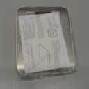 Food Scale, 11lb Kitchen Scale with 6 Units Tare Function & LCD Display, 0.05oz/1g Stainless Steel Digital Food Scale Grams and Ounces for Baking, Cooking, Dieting and Meal Prep (Batteries Included) (Silver)