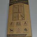 Magnetic Screen DoorScreen Door MeshKeep Bugs Out, Heavy-Duty Mesh Curtain,Pet and Kid Friendly, Works with Front Doors, Sliding Doors32x80 Inch Black