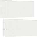 Pangda 2 Pack Replacement Fluorescent Light Covers 22.5 x 46.5 Inch Clear Acrylic Ceiling Lighting Panel Flat Sheet for Overhead Fixtures