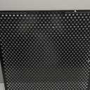VEVOR RV Screen Door Protector, Adjusts from 22 to 31.5 inch, Adjustable Door Grille, Easy to Install, Reinforced Breathable Honeycomb Holes, Iron Camper RV Entry Protector for Pet Protection, Black