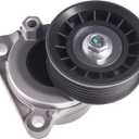 TUCAREST 38452 (For 2.0L/2.3L/2.5L-No Hybrid) Drive Belt Tensioner Pulley Assembly Fit For 05-12 Fo-rd Escape Fusion /05-11 Ma-zda Tribute Me-rcury Mariner Milan [# 6E5Z6A228A 38408]