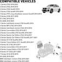 2 x AMCC Aluminum Engine Block Connector Pipe&gaskets Suitable forBMW 2013-2019 1 2 3 4 5 6 7 Series X1 2 3 4 5 B38 B48 F20 F23 F22 F34 F36 F33 F32 G32 G12 MINI F55 F56 Replacement number11118511205