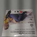 sticro Ankle Heating Pad for Achilles Tendonitis and Plantar Fasciitis Relief, Heated Ankle Brace Foot Heating Pad Wrap with Massage Ball for Sprained Ankle, Arthritis Foot Heel Pain Relief (Gray)