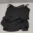 Ekouaer Women's Camisole Chemise Nightgown (Large, Black)