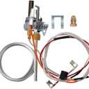100112330 9007876 9007877 Water Heater Pilot Assembly Replace Nat Gas Thermopile Assembly, Compatible with 300 301 Series Whirlpool Water Heater Parts & A.O.Smith, American, State, Kenmore, Reliance