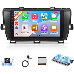 Naifay Android Car Radio for Toyota Prius 2010-2015, 2+32G 9inch IPS Touch Screen for Toyota Prius Stereo with Carplay Android Auto Bluetooth FM GPS WiFi SWC Camera+Can Bus (Fit J.B.L Version)