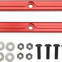 Roof Rails, 2PCS RC Roof Rails Aluminium Alloy RC Body Roof Rails Compatible with ARRMA 1/5 Outcast Kraton 8s(Red)