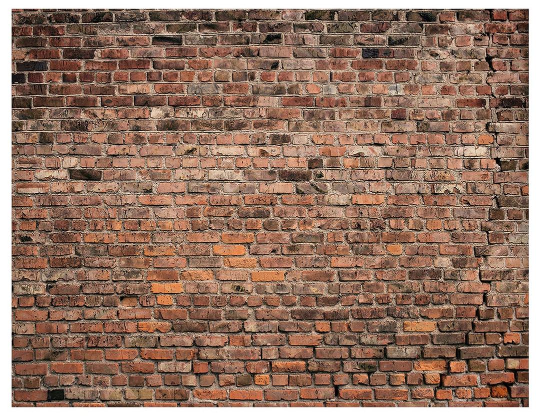 YYNXSY 10X8FT Brick Wall Background Primary Color Background Large Fabric Brick Photo Background Baby Shower Birthday Party Wedding Graduation Home Decoration Photo Booth Prop Banner YY-7