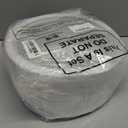 Nuenen 2 Pcs Round Gift Boxes with Lids Floral Foam LED Light Thank You Floral Greeting Cards Flower Arrangements Supplies for Valentine Birthday Wedding Bridesmaid Proposal(White)