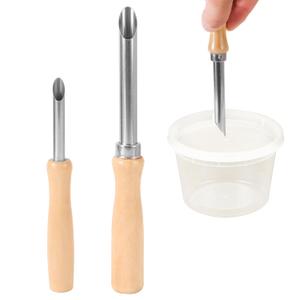 5 x Straw Puncher for Plastic Lids Lemonade, Hole Puncher for Plastic Lids, Lemonade Cup Lid Hole Puncher for Straw (2 Pack)