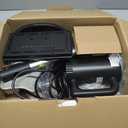 11-in-1 Steam Mop - Detachable Handheld Steam Cleaner with 380mL Tank, 260 Floor Steamer for Hardwood, Tile, Grout, Windows, Bath & Kitchen - 3-Level Steam Control, Multi-Purpose Floor Steam Cleaner (Black)