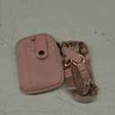 2 in 1 Phone Lanyard with Wallet, Anti Theft Phone Strap Crossbody Adjustable Phone Wrist Strap For Women Men (Pink)