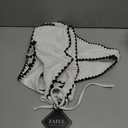 ZAFUL Women's High Cut Bandeau Bikini Set Strapless Solid Color 2 Pieces Bathing Suit Swimsuit (Medium, 9-beige)