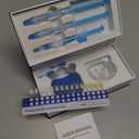 Teeth Whitening Kit, LED Accelerator Light, 35% Carbamide Peroxide Whitening Gel (3-Pack), Dental-Grade Whitening at Home