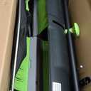 Earthwise LSW70021 21-Inch Width Leaf & Grass Push Lawn Sweeper, Black