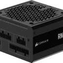 CORSAIR RM850e (2025) Fully Modular Low-Noise ATX Power Supply with 12V-2x6 Cable ATX 3.1 & PCIe 5.1 Compliant, Cybenetics Gold Efficiency, 105C-Rated Capacitors, Modern Standby Mode Black