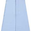 DaysU Cotton Baby Sleep Sack, Sleeveless Baby Sleeping Bag with TwoWay Zipper, Solid Color Baby Wearable Blanket for Newborn Baby Boys 1824 Months, 1Pack, Blue, 0.5 TOG, XL