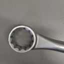 URREA 12-Point Combination Wrench - 2-3/8" Jumbo Mechanics Tool with Hot Drop Forged Construction & Satin Finish, 30"