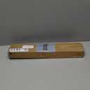 2 Pack Black Curtain Rods for windows 32 to 48 inch, 5/8 inch Splicing Heavy Duty Metal Curtain Rod Set with Brackets