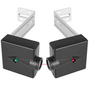 for Genie Garage Door Sensor with Bracket, GSTB-R STB-BL Safety Beams Replacement for Genie/Overhead Garage Door Sensor, Compatible with Genie/Overhead Garage Door Opener Made After 1993