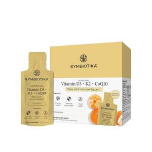 Cymbiotika, Liposomal Vitamin D3 + K2 + CoQ10, Tangerine, 28 Liquid Packets, 0.17 fl oz (5 ml) Each