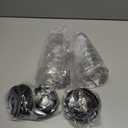 Ninja Blender Cups Replacement and Blade 6pcs, 24oz Ninja Cups for Blender and 7Fins Blade Replacement, Ninja Blender Replacement Parts for Auto iQ BL642-30 BL450-30 BL482-30 BL687CO-30 ect.