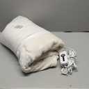 LaffyLo Electric Heated Blanket Full Size 72"×84", Luxurious Breathable Flannel with 4 Heat Settings, 10Hour Auto ShutOff & Overheat Protection, for Bed & Couch, Cozy Gift  White