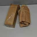 Beach Bags for Women, Summer Travel Mesh Tote Bag with Large Inner Pocket, Sandproof Woven Shoulder Handbag (Tan)