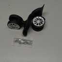 Luggage Wheels Replacement, 1 Pair Luggage Suitcase Wheels, Travel Suitcase Caster Wheels 360 Swivel, Trunk Luggage Wheel Spare Part Replacement for Luggage Suitcase Trolley