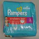 Pampers Cruisers 360 Diapers - Size 3, 26 Count, Pull-On Disposable Baby Diapers, Gap-Free Fit