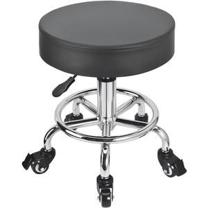 JOSTZHXIN Low Height Rolling Stool Height Adjustable Low Roller Seat, Swivel Small Chair Mechanic Stool, Short Stools for Home Office Garage Shop (Style 2)