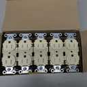 Pack of 10 Hubbell CR20LATR 20Amp 125VAC Duplex Receptacle 