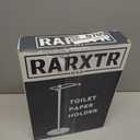 Toilet Paper Holder Stand, Post Pivoting Design Free Standing Toilet Paper Holder, SUS304 Stainless Steel Toilet Paper Roll Holder, Heavy Stable Base (Brushed Nickel)