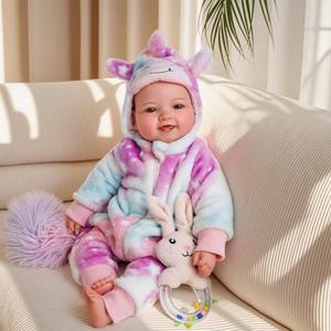 BABESIDE Baby Dolls, 17inch Large Realistic Cute Soft Body Baby Doll Real Life Baby Dolls with Accessories for 3+ Year Old Girls Gifts, Pretend Play, Collection