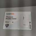 Titanium Cutting Board for Kitchen, Cutting Board Double Sided Food Grade, Pure Titanium/PP, Easy to Clean Large Size 15x10.3 (15.6"L x 10.8"W, Silver)