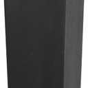 Safco Trash Can Liner for 21 Gallon Garbage Cans, Plastic Insert Easy to Remove and Clean, Black